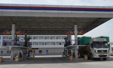 中海油岳阳油库流量计项目