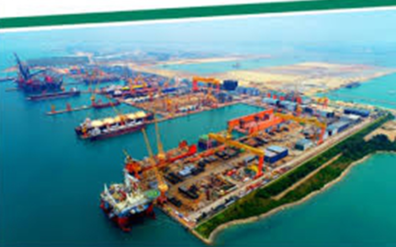 Sistema de suministro de GNL para uso de barcos en Singapur